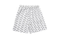 Balenciaga Statement Floral Longline Casual Beach Shorts
