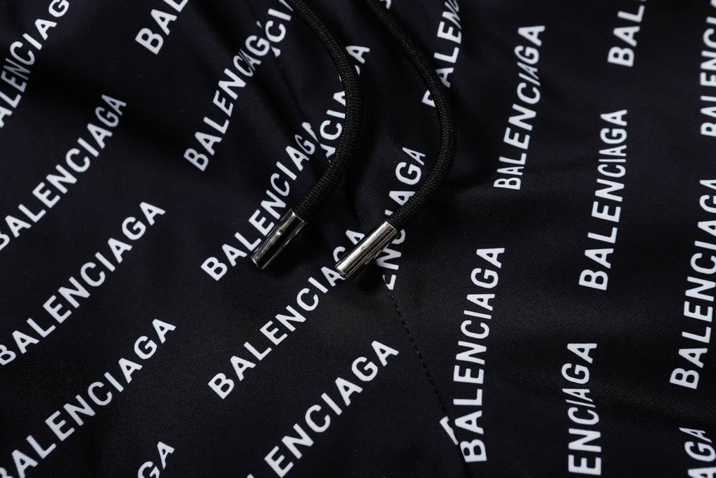 Balenciaga Statement Floral Longline Casual Beach Shorts