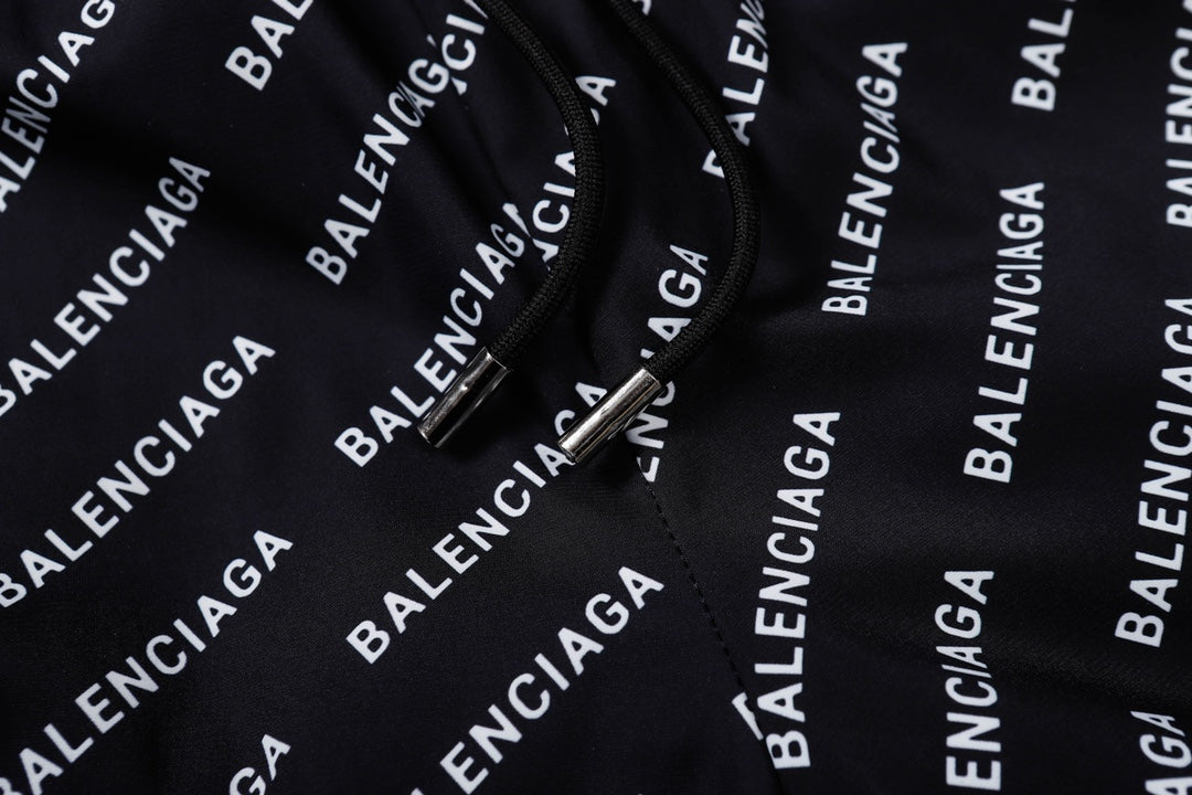 Balenciaga Statement Floral Longline Casual Beach Shorts