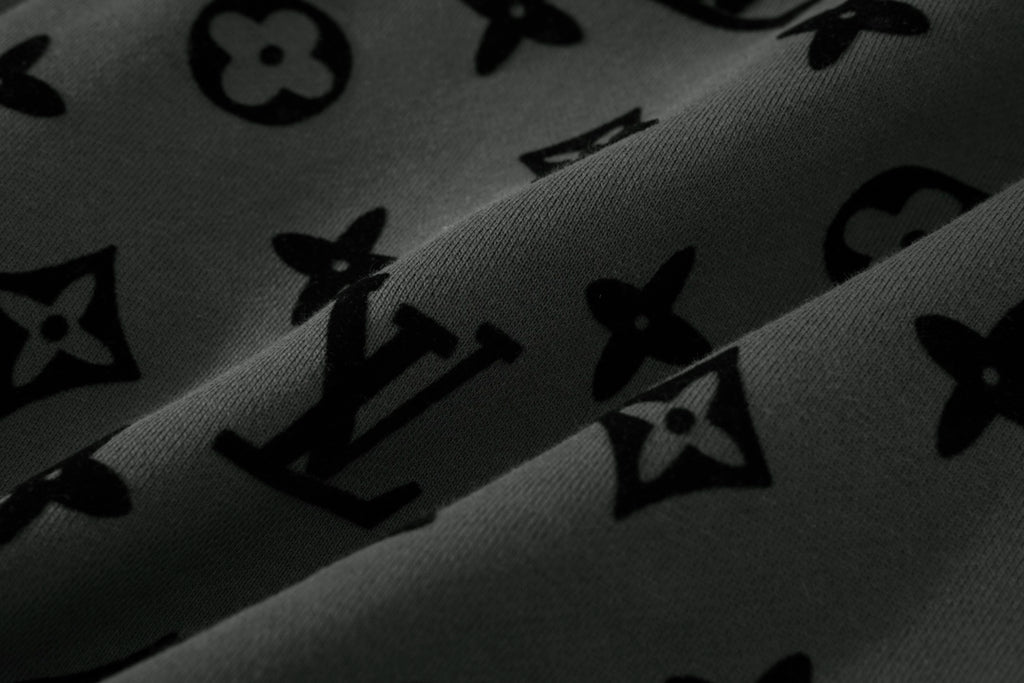 Louis Vuitton Monogram Flocked Luxury Shorts