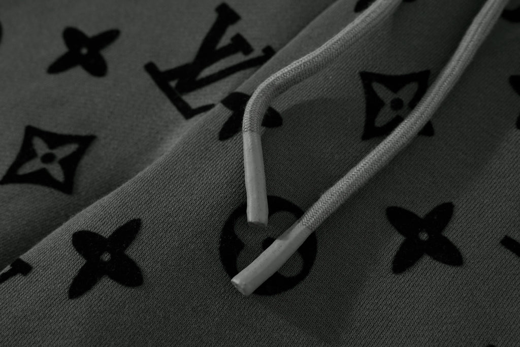 Louis Vuitton Monogram Flocked Luxury Shorts