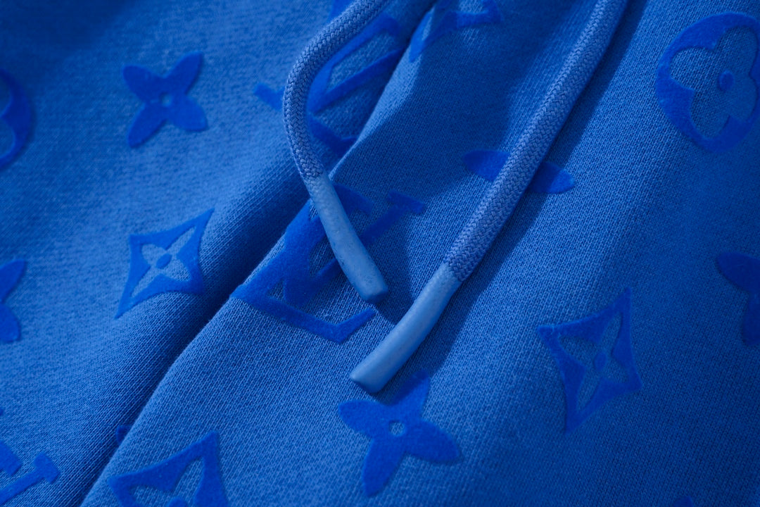 Louis Vuitton Monogram Flocked Luxury Shorts