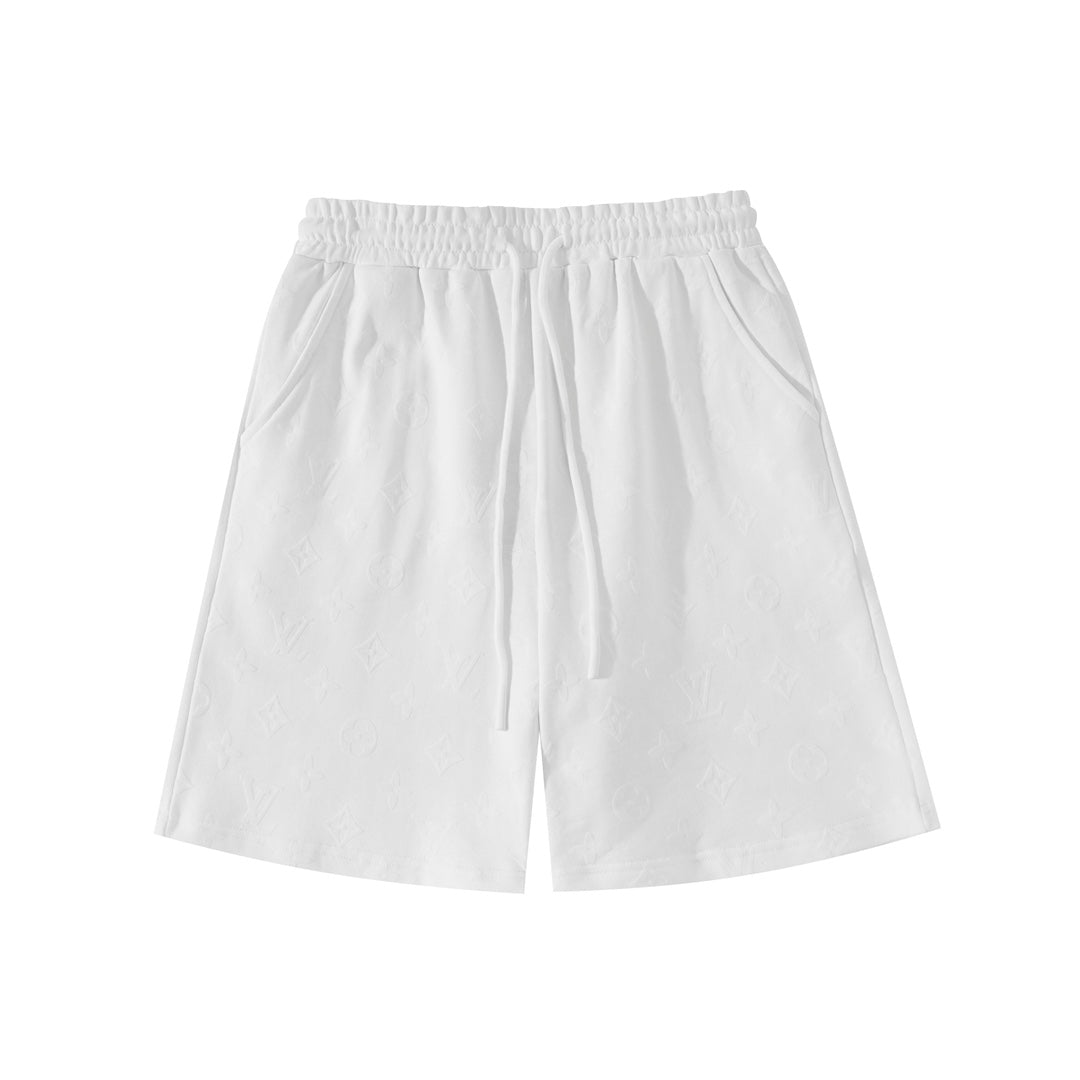 Louis Vuitton Monogram Flocked Luxury Shorts