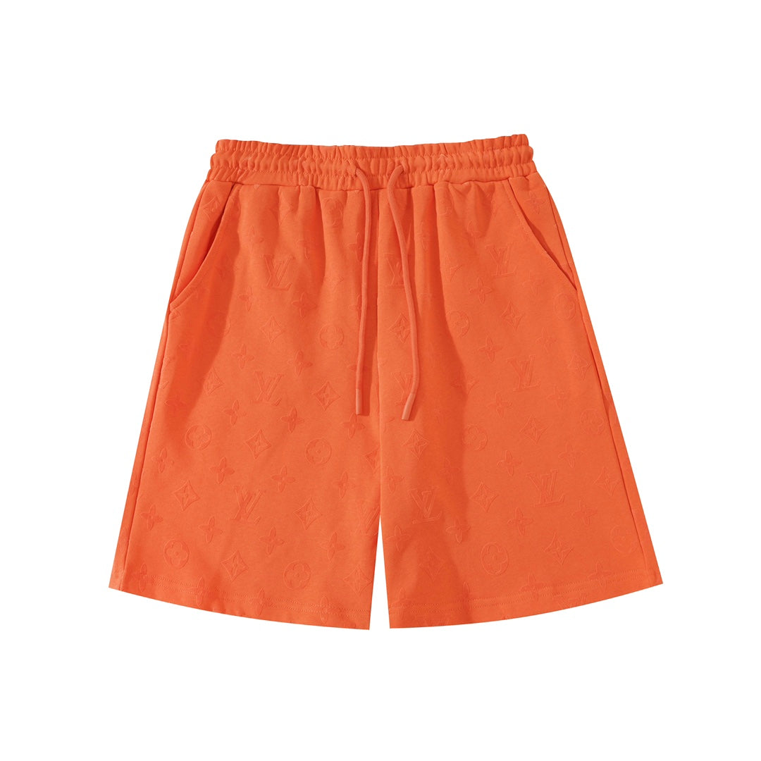 Louis Vuitton Monogram Flocked Luxury Shorts