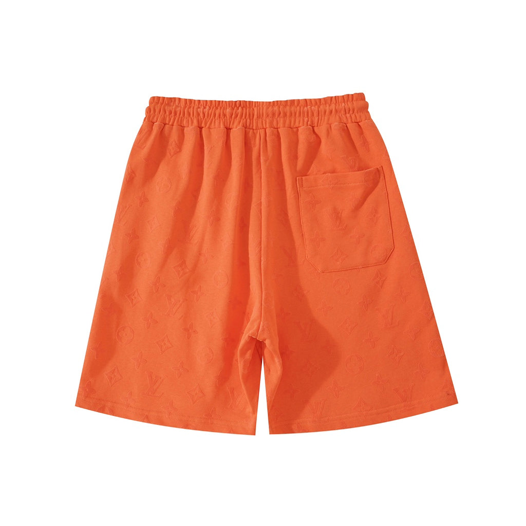 Louis Vuitton Monogram Flocked Luxury Shorts