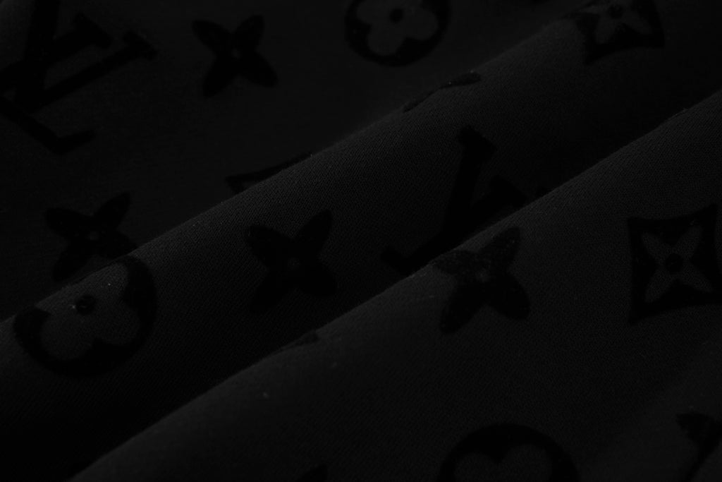 Louis Vuitton Monogram Flocked Luxury Shorts
