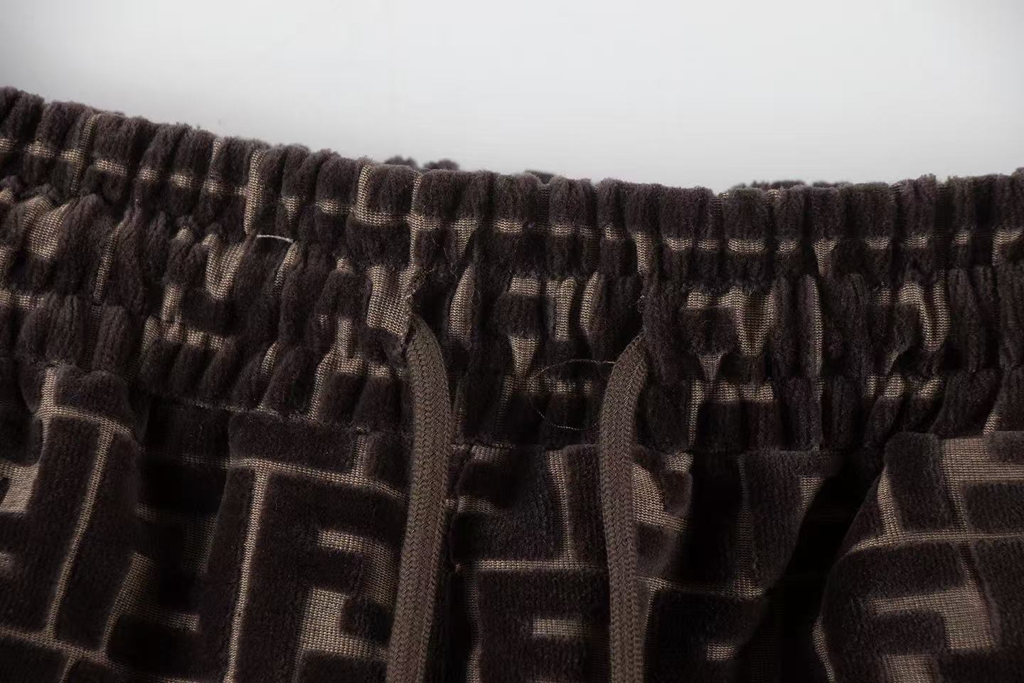 Fendi Terry Cloth Shorts
