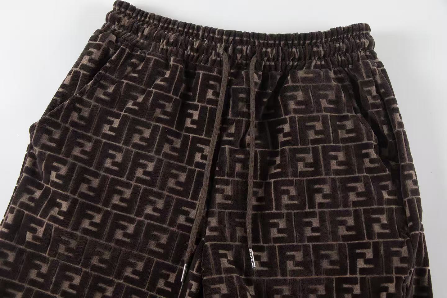 Fendi Terry Cloth Shorts
