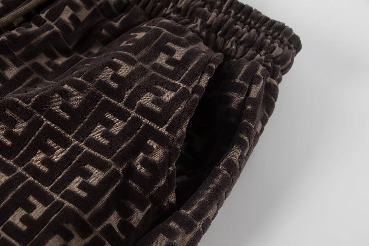 Fendi Terry Cloth Shorts