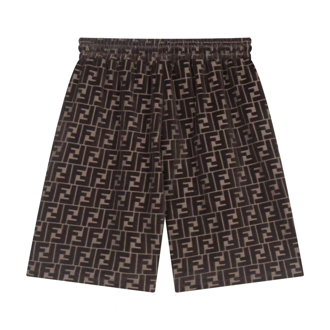 Fendi Terry Cloth Shorts