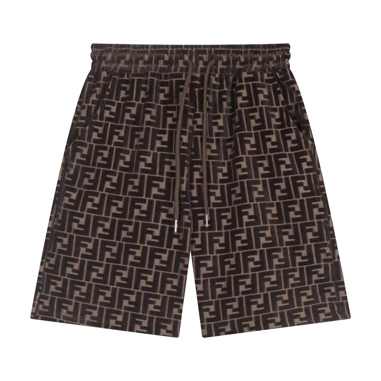 Fendi Terry Cloth Shorts