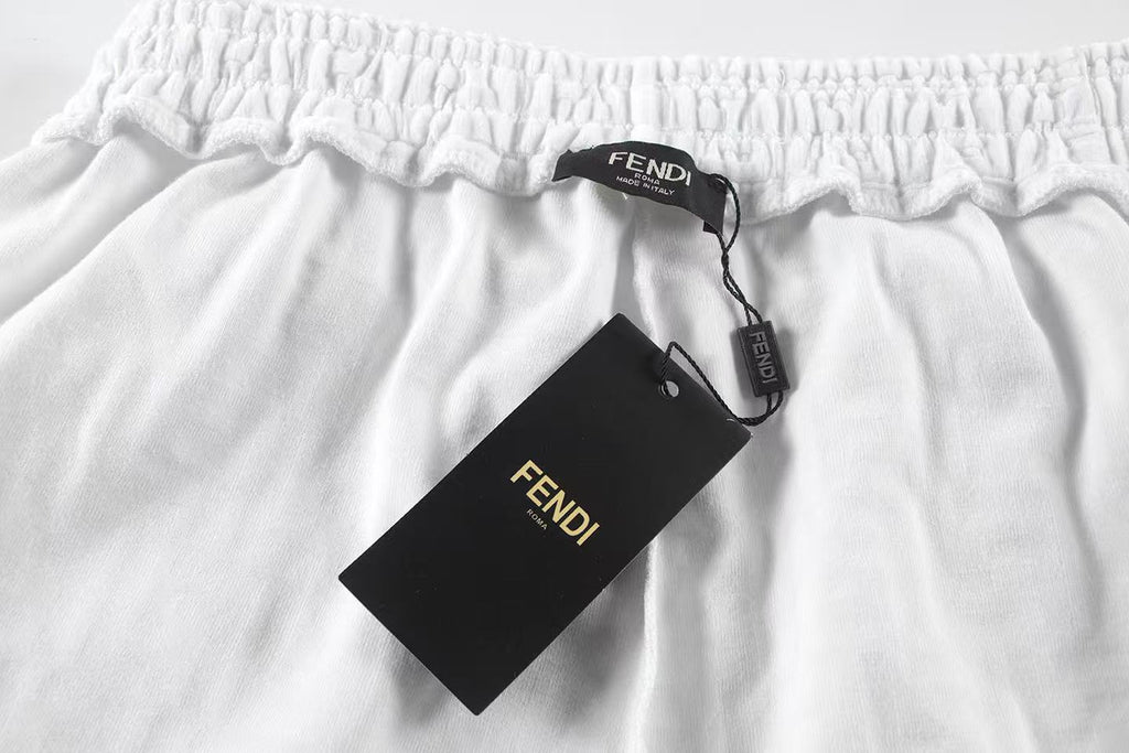 Fendi Terry Cloth Shorts