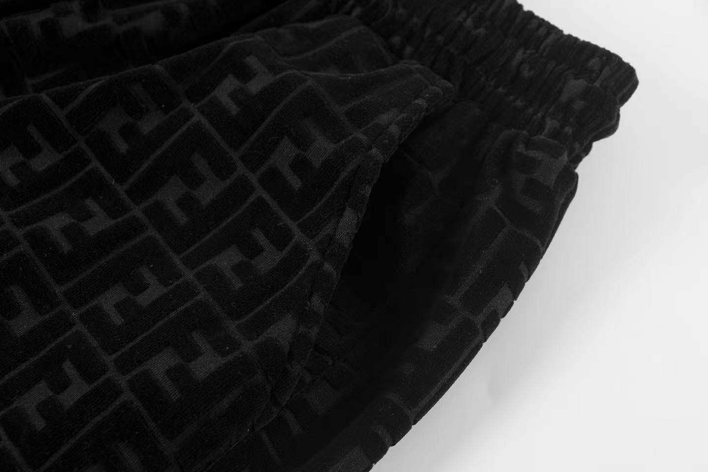 Fendi Terry Cloth Shorts